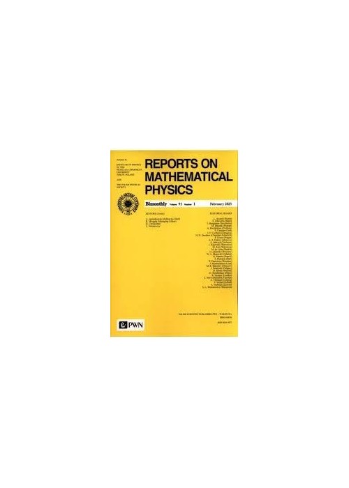 Reports on Mathematical Physics 91/1