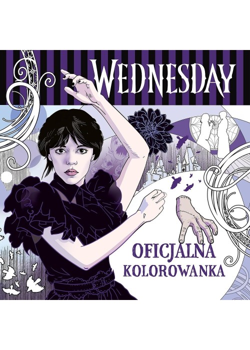 Wednesday. Oficjalna kolorowanka