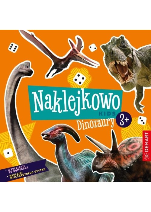 Naklejkowo Kids 3+ Dinozaury