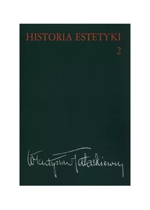 Historia estetyki T.2