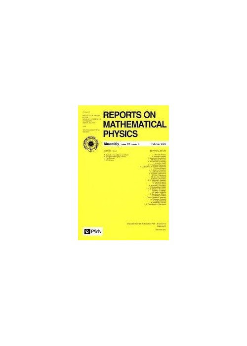 Reports on Mathematical Physics 89/1