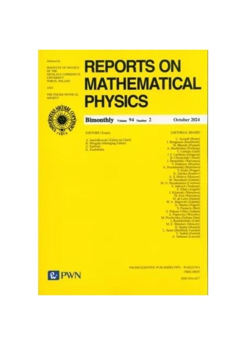 Reports on Mathematical Physics 94/2
