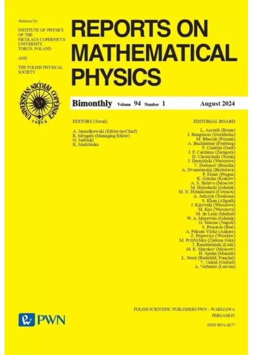 Reports on Mathematical Physics 94/1