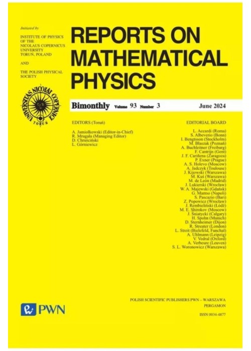 Reports on Mathematical Physics 93/3