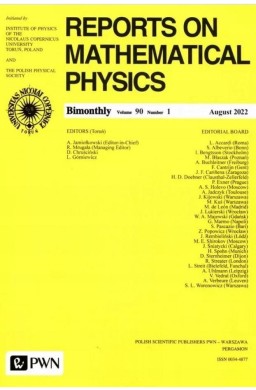 Reports on Mathematical Physics 90/1