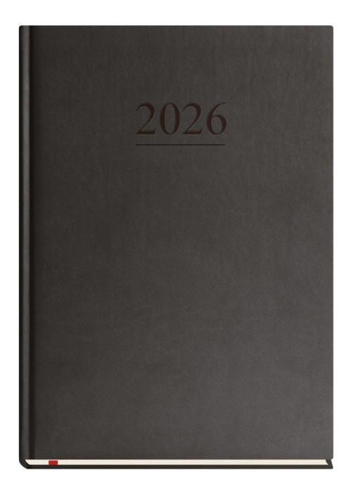 Terminarz 2026 B5 tygodniowy klasyczny czarny