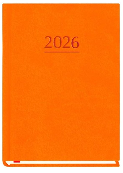 Terminarz 2026 B6 Marta pomarańczowy