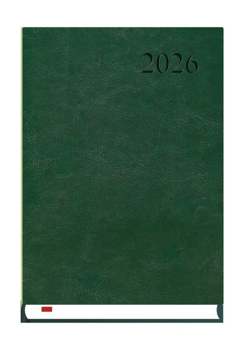 Terminarz 2026 A5 Asystent Alaska ciemnozielony