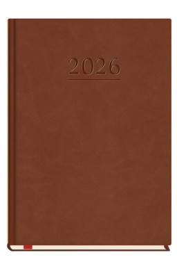 Terminarz 2026 A5 tygodniowy Popularny brązowy