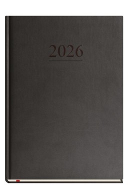 Terminarz 2026 A4 tygodniowy uniwersalny czarny