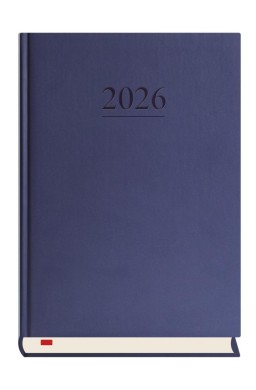 Terminarz 2026 A5 dzienny Menadżera granatowy