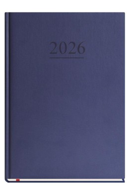 Terminarz 2026 B5 tygodniowy klasyczny granatowy
