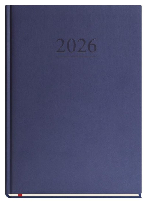 Terminarz 2026 B5 tygodniowy klasyczny granatowy