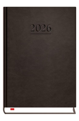 Terminarz 2026 B6 dzienny powszechny czarny