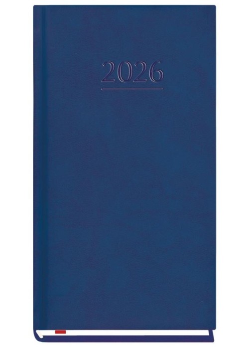 Terminarz 2026 kieszonkowy niebieski