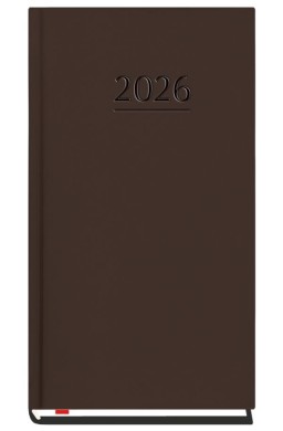 Terminarz 2026 kieszonkowy czarny