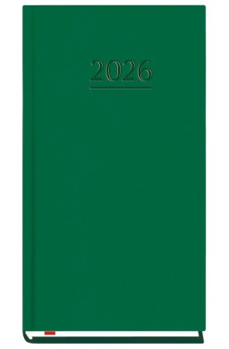 Terminarz 2026 kieszonkowy zielony