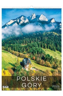 Kalendarz 2026 wieloplanszowy polskie góry