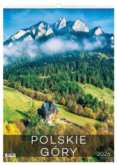 Kalendarz 2026 wieloplanszowy polskie góry