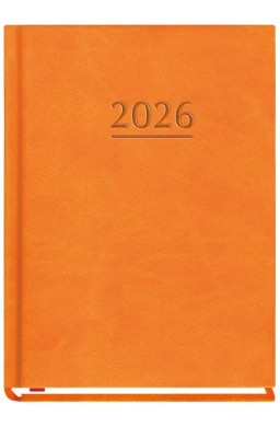 Terminarz 2026 A6 tygodniowy Ola pomarańczowy