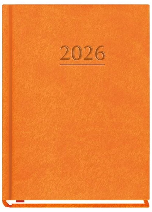 Terminarz 2026 A6 tygodniowy Ola pomarańczowy