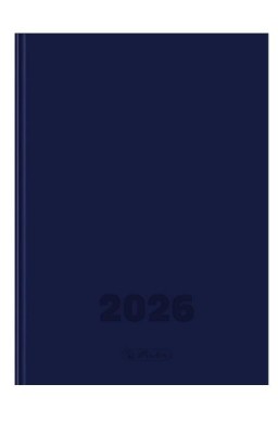 Kalendarz 2026 A4 dzienny Szefa DTP granat HERLITZ