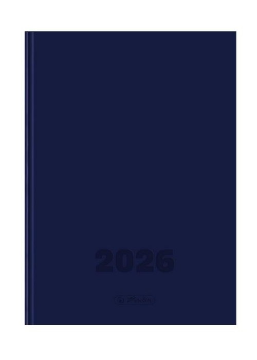 Kalendarz 2026 A4 dzienny Szefa DTP granat HERLITZ