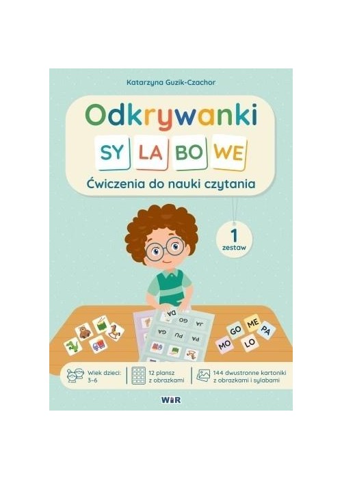 Odkrywanki sylabowe. Ćw. do nauki czytania 1