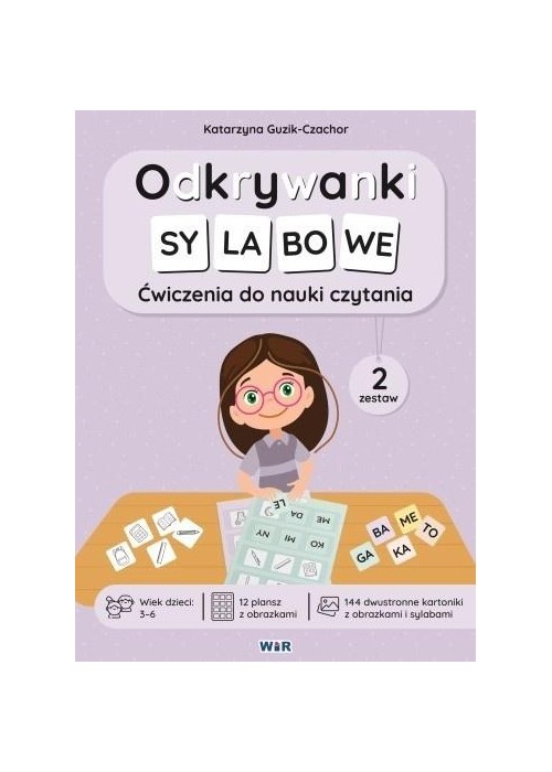 Odkrywanki sylabowe. Ćw. do nauki czytania 2