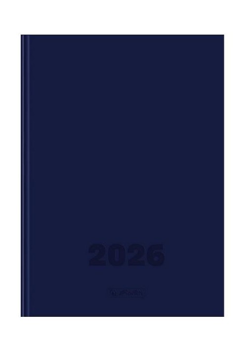 Kalendarz 2026 A5 dzienny Szefa DTP granat HERLITZ