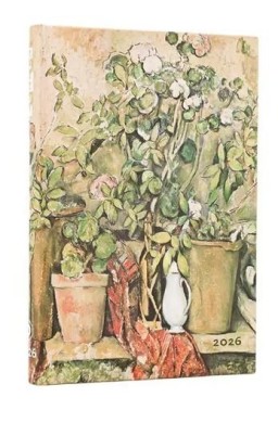 Kalendarz książkowy mini 2026 Cezannes Terracotta