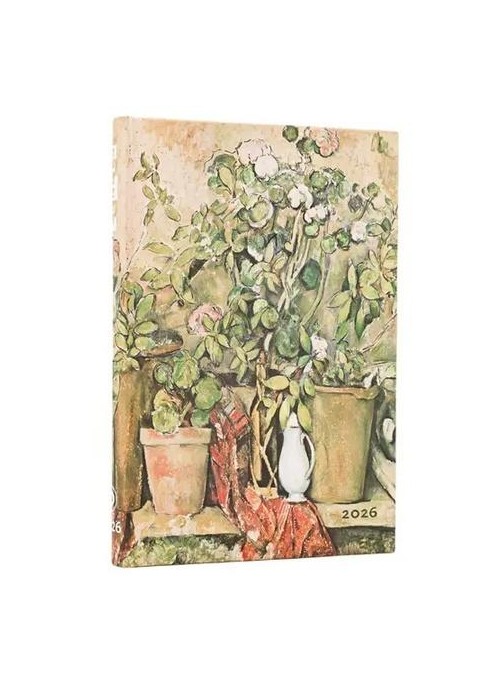 Kalendarz książkowy mini 2026 Cezannes Terracotta