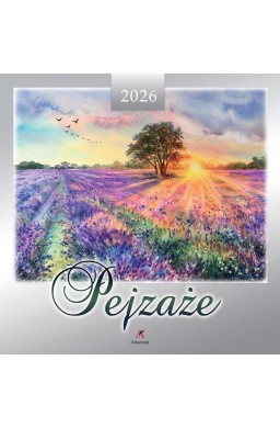 Kalendarz 2026 wieloplanszowy 33x33cm Pejzaże