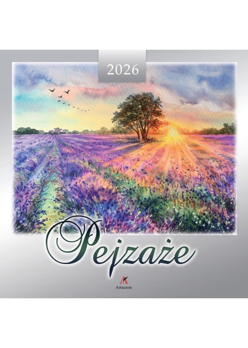 Kalendarz 2026 wieloplanszowy 33x33cm Pejzaże Kalendarz 2026 wieloplanszowy 33x33cm Pejzaże