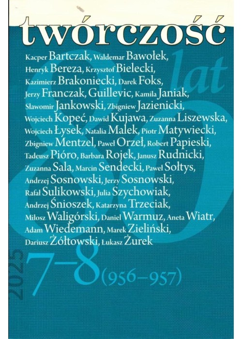 Twórczość 7-8/2025