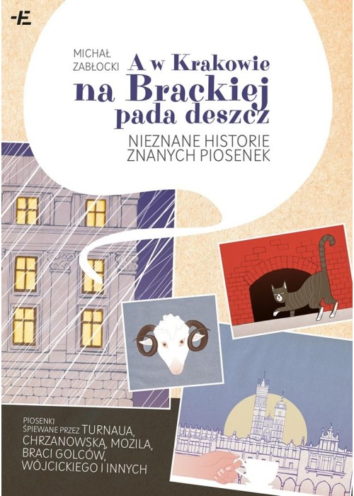 A w Krakowie na Brackiej pada deszcz