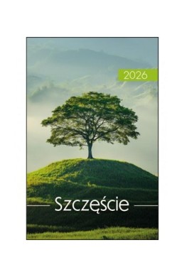 Kalendarz 2026 kieszonkowy szczęście drzewo