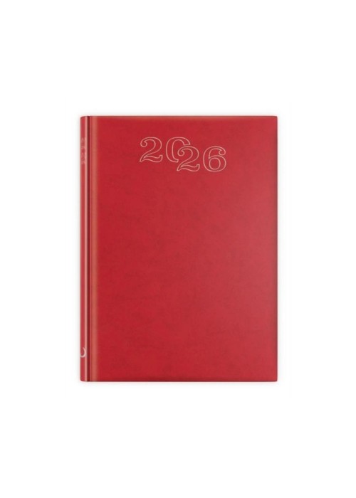 Terminarz 2026 B6 standard czerwony