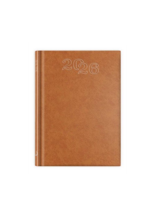 Terminarz 2026 B6 standard brązowy