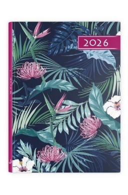 Terminarz 2026 B6 kwiatki