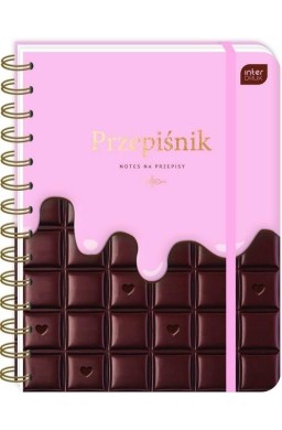 Przepiśnik z gumką A5/240K 90g Chocolate