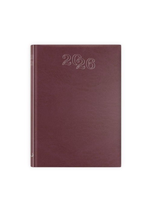 Terminarz 2026 B7 bordowy