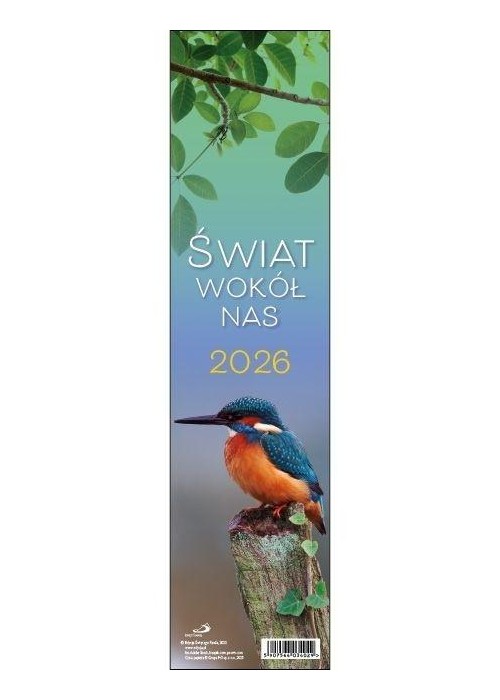 Kalendarz 2026 świat wokół nas