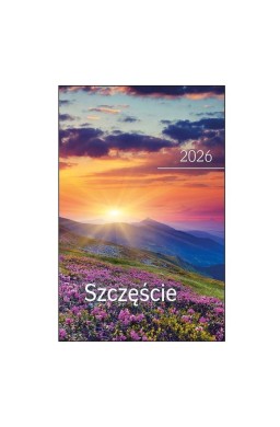 Kalendarz 2026 kieszonkowy szczęście pejzaż