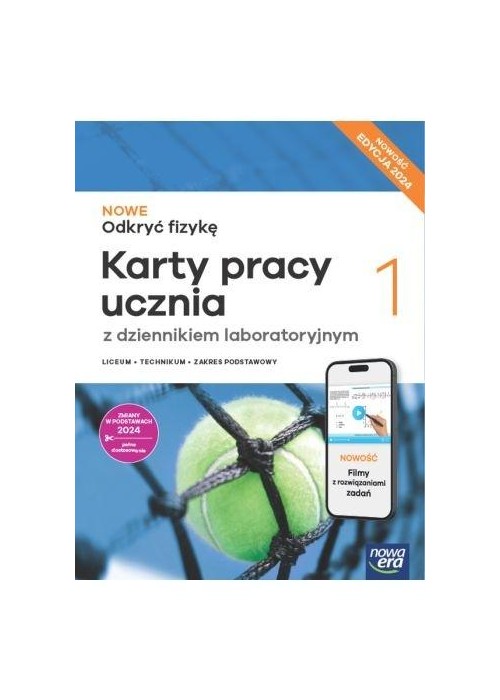Fizyka LO 1 Nowe Odkryć fizykę ZP Karty pracy