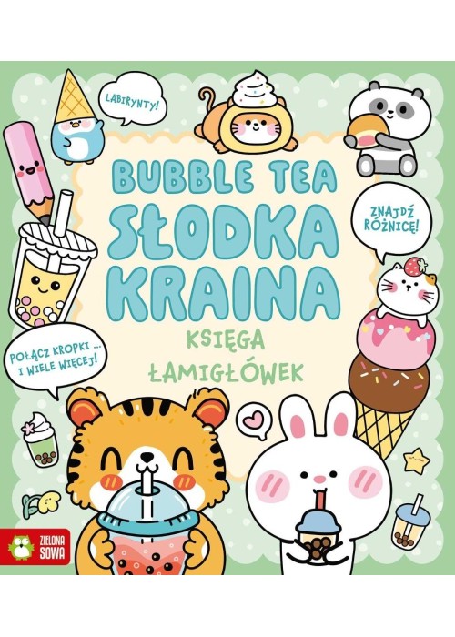 Kawaii. Księga łamigłówek. Bubble tea