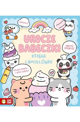 Kawaii. Księga łamigłówek. Urocze babeczki