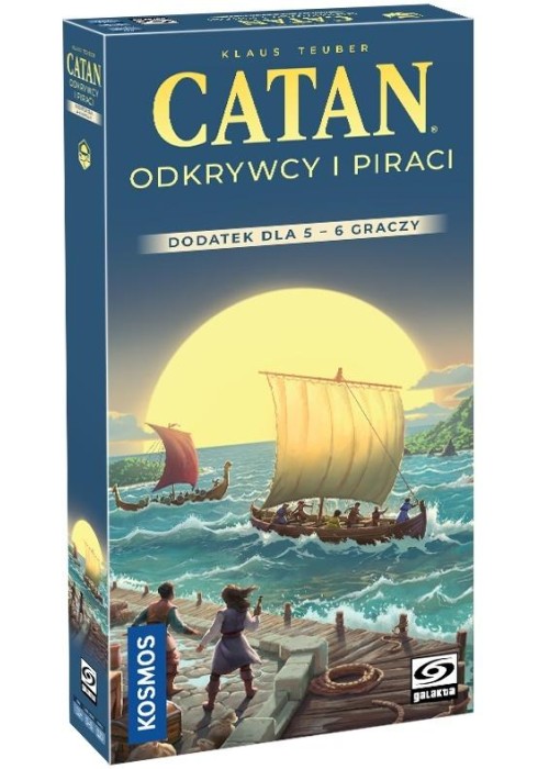 Catan: Odkrywcy i Piraci 5/6 graczy GALAKTA