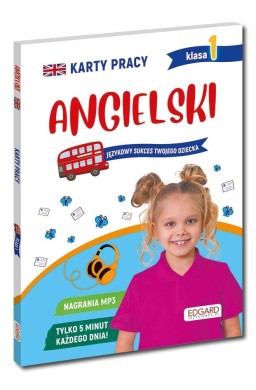 Angielski. Karty pracy. Klasa 1