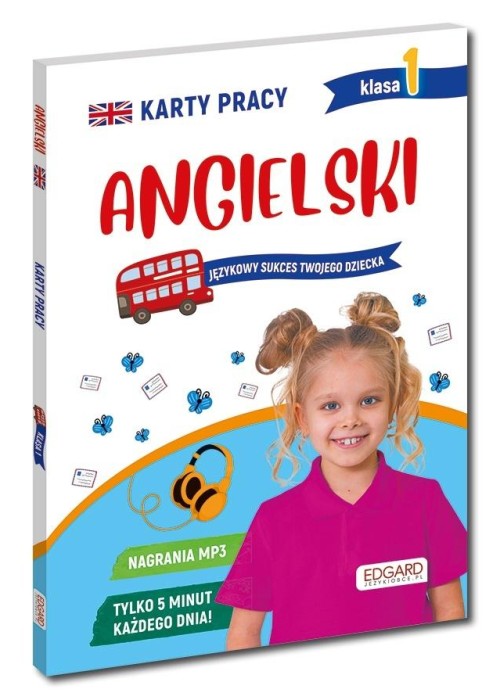 Angielski. Karty pracy. Klasa 1